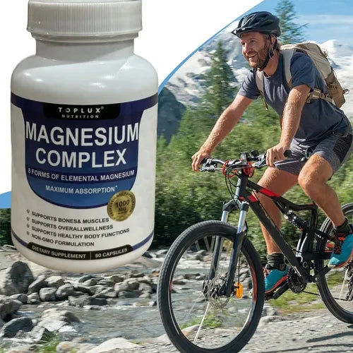🔥 “¿Duermes Pero Sigues Cansado? Recupera Energía, Calma y Sueño Profundo con Magnesium Complex X2”⚡🔋