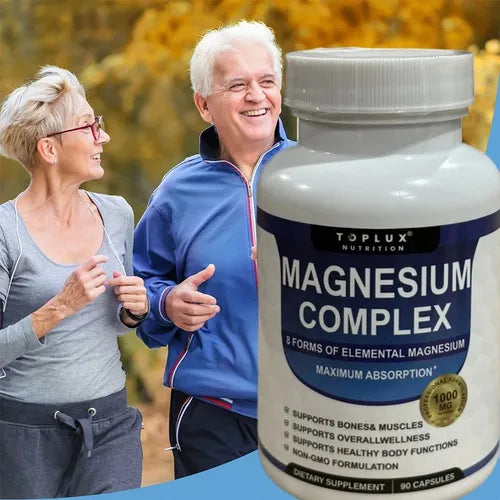 🔥 “¿Duermes Pero Sigues Cansado? Recupera Energía, Calma y Sueño Profundo con Magnesium Complex X2”⚡🔋